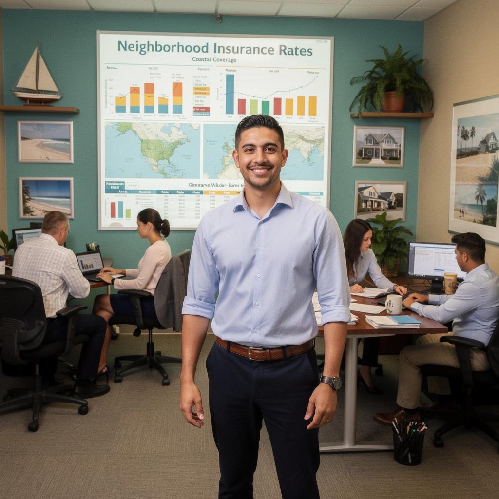 Zestawienie ubezpieczeń samochodowych z kolorowymi grafikami porównawczymi.